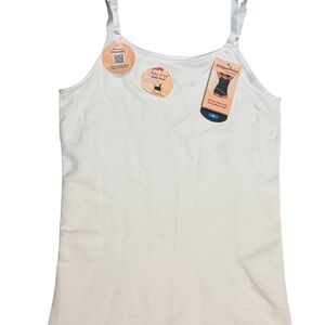 Shapermint Essentials Scoop Neck Shaping Cami White XL Plus NWT